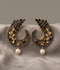 Orya Jewellery Stud Earrings-Black E66