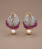Orya Jewellery Earrings-Ruby Red E67