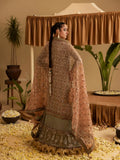 Green Sara Jahan Rang e Bahar Chiffon Embellished Stitched 4-Piece Suit-SJ-1066