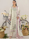 Mint Green Sara Jahan Breeze Lawn'26 Embroidered Stitched 3-Piece Suit-SJ-1088
