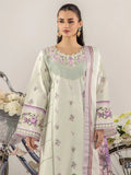 Mint Green Sara Jahan Breeze Lawn'26 Embroidered Stitched 3-Piece Suit-SJ-1088