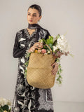 Black Sara Jahan Breeze Lawn'26 Embroidered Stitched 3-Piece Suit-SJ-200