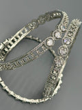 Silver-H&A Jewellery One Carat Silver Rhodium Plated Bangles