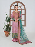 Pink Sara Jahan Net Embroidered Sharara-SJ-1027