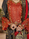 Grey Sara Jahan Chiffon Embellished Sharara-SJ-1030