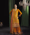 Sara Jahan Chiffon Embroidered Sharara-SJ-1004