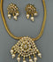 H&A Jewellery Gold-Plated Polki Jewellery Set