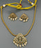 H&A Jewellery Gold-Plated Polki Jewellery Set