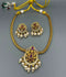 H&A Jewellery Gold-Plated Polki Jewellery Set