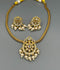 H&A Jewellery Gold-Plated Polki Jewellery Set