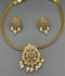 H&A Jewellery Gold-Plated Polki Jewellery Set