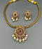 H&A Jewellery Gold-Plated Polki Jewellery Set