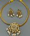 H&A Jewellery Gold-Plated Polki Jewellery Set