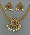 H&A Jewellery Gold-Plated Polki Jewellery Set