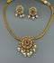 H&A Jewellery Gold-Plated Polki Jewellery Set
