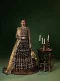 Black Sara Jahan Net Embellished Maxi-Mahru