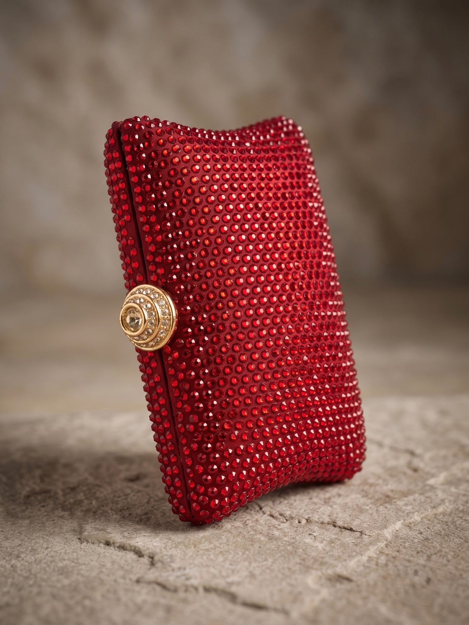 Red and Maroon-Savarna Clutch-Maroon Red 58