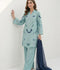 Duas Boutique Lawn Embroidered Stitched 3-Piece Suit-Aqeeq