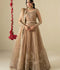 Hani & Umaima Organza Embroidered Lehenga-Gul e Zenat