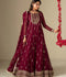 Hani & Umaima Chiffon Embroidered Stitched 2-Piece Suit-Jiya