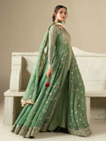 Hani & Umaima Chiffon Embroidered Stitched 3-Piece Suit-Astra