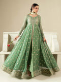 Hani & Umaima Chiffon Embroidered Stitched 3-Piece Suit-Astra