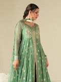 Hani & Umaima Chiffon Embroidered Stitched 3-Piece Suit-Astra