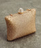 Savarna Clutch-Coffee Gold 56