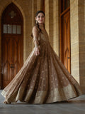 Hani & Umaima Chiffon Embroidered Stitched 2-Piece Suit-Daze