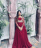 Hani & Umaima Chiffon Embroidered Stitched 2-Piece Suit-Afsana