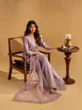 Lilac Enzo Celia Korean Raw Silk Embroidered Unstitched 3-Piece Suit-Zoyi