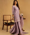 Enzo Celia Korean Raw Silk Embroidered Sharara-Zoyi