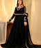 Hani & Umaima Chiffon Embroidered Stitched 2-Piece Suit-Abeer