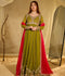 Hani & Umaima Chiffon Embroidered Stitched 2-Piece Suit-Nashmiya