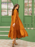 Hani & Umaima Cotton Embroidered Stitched 1-Piece-Aden