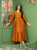 Hani & Umaima Cotton Embroidered Stitched 1-Piece-Aden