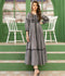 Hani & Umaima Cotton Embroidered Stitched Dress-Emma