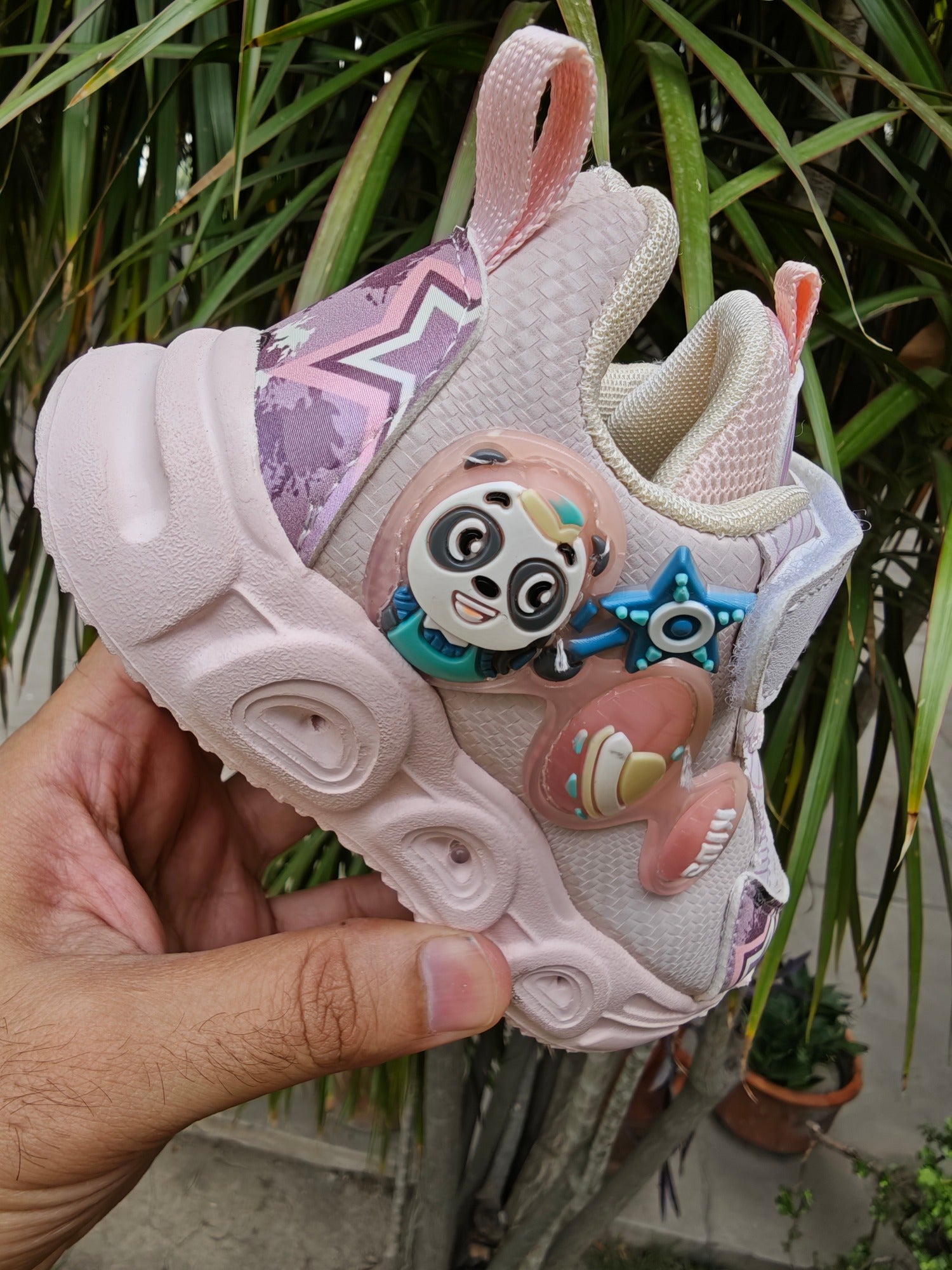 Pink-Mum n Bub Joggers-JOG-PANDA-PINK