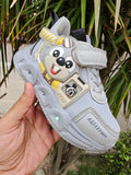 Grey-Mum n Bub Joggers-Jog-Chipmunk-Grey