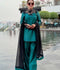 Duas Boutique Sheesha Silk Embroidered Stitched 3-Piece Suit-Zarmala