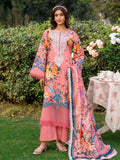 Pink-Chandan Nagri Lawn Embroidered Stitched 3-Piece Suit-Eira