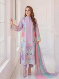 Lilac-Duas Boutique Lawn Embroidered Stitched 3-Piece Suit-Lilly