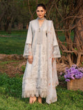 Grey-Chandan Nagri Lawn Embroidered Stitched 3-Piece Suit-Seren