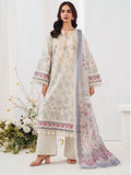 Mint and Cream-Chandan Nagri Lawn Embroidered Stitched 3-Piece Suit-Azure-Ivory