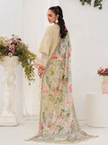 Yellow-Chandan Nagri Lawn Embroidered Stitched 3-Piece Suit-Elnaz