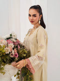 Yellow-Chandan Nagri Lawn Embroidered Stitched 3-Piece Suit-Elnaz