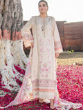 Cream-Chandan Nagri Lawn Cotton Embroidered Stitched 3-Piece Suit-Maral
