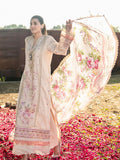 Cream-Chandan Nagri Lawn Cotton Embroidered Stitched 3-Piece Suit-Maral