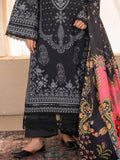 Blue-Chandan Nagri Khaddar Embroidered Stitched 3-Piece Suit-Ramii