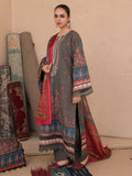 Green-Chandan Nagri Khaddar Embroidered Stitched 3-Piece Suit-Roohi